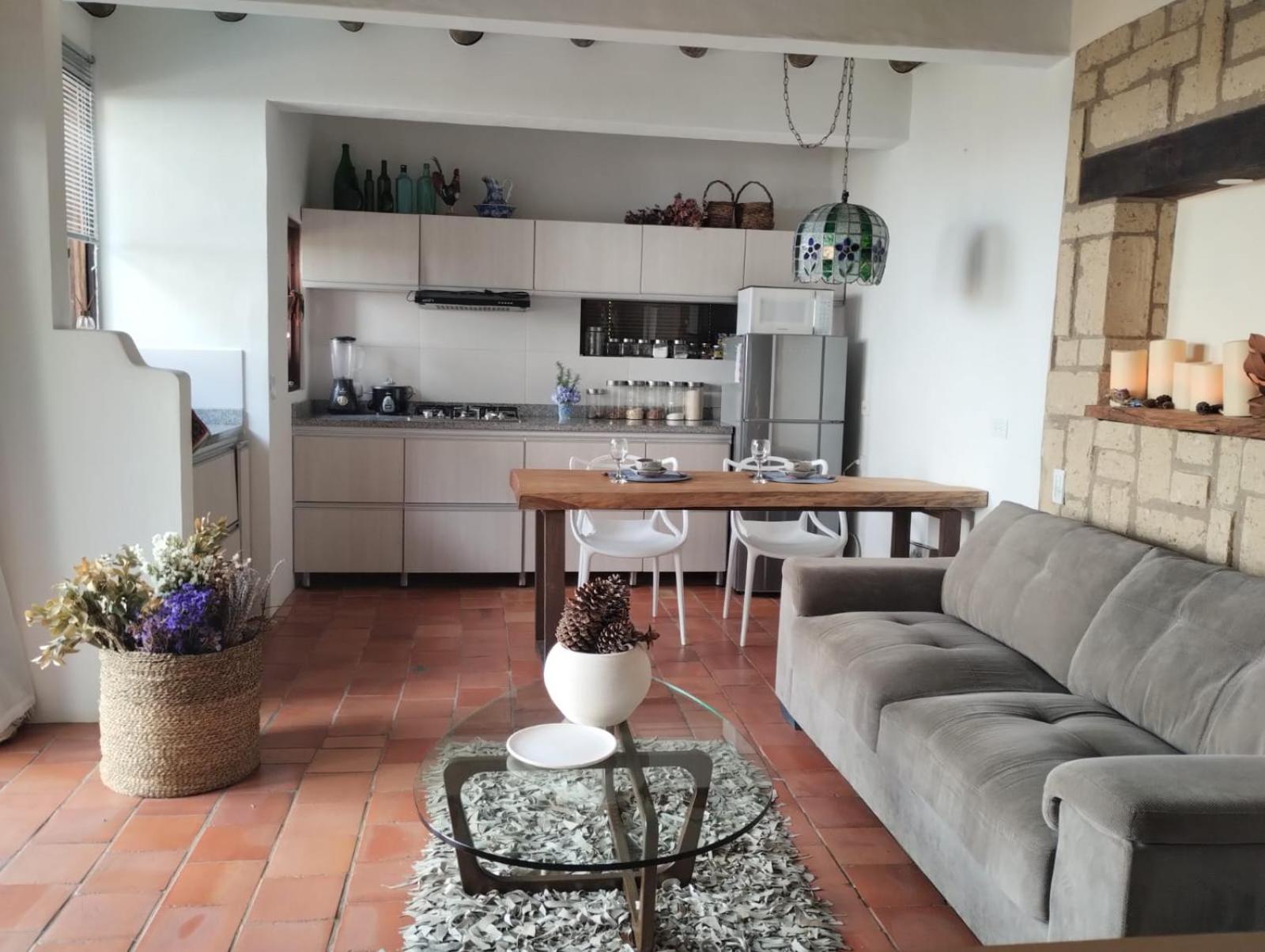 Ferienwohnung Amonita Casa De Huespedes Villa de Leyva Exterior foto