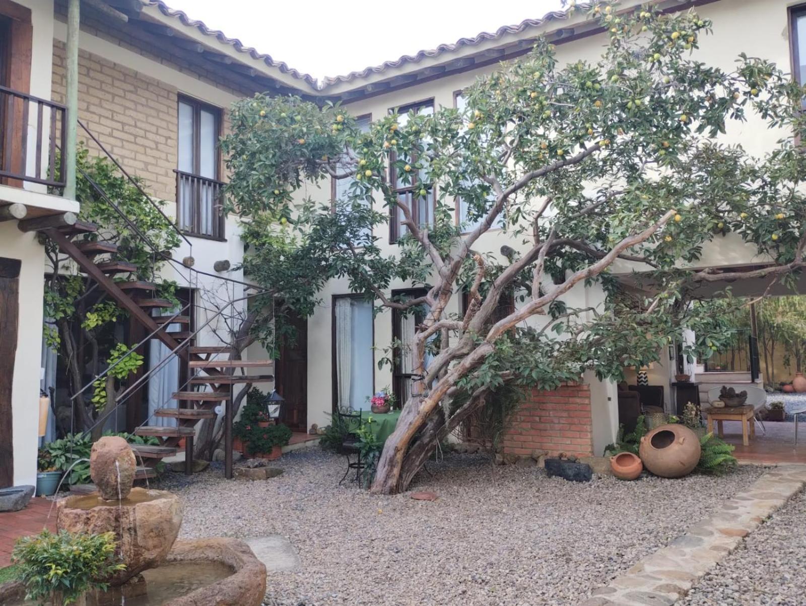 Ferienwohnung Amonita Casa De Huespedes Villa de Leyva Exterior foto