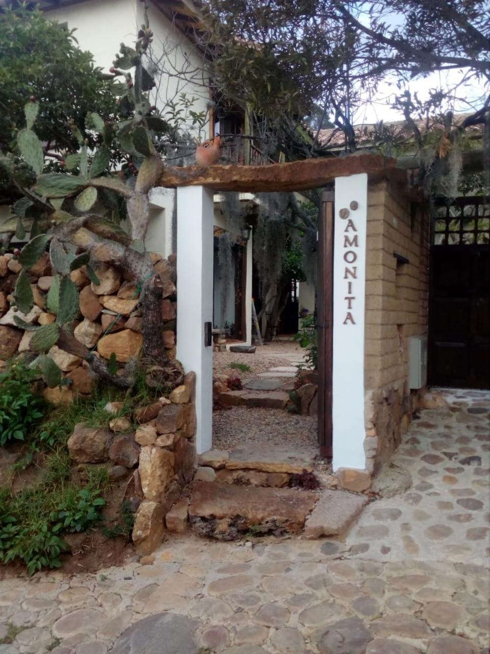 Ferienwohnung Amonita Casa De Huespedes Villa de Leyva Exterior foto
