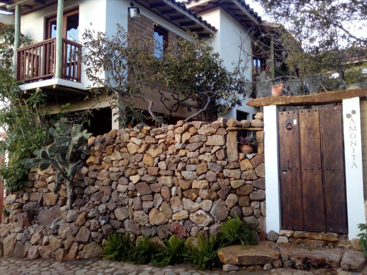 Ferienwohnung Amonita Casa De Huespedes Villa de Leyva Exterior foto