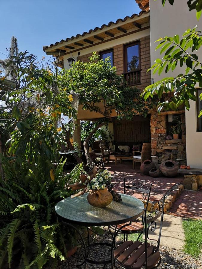 Ferienwohnung Amonita Casa De Huespedes Villa de Leyva Exterior foto